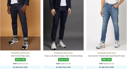 Image of AJIO Loot : 80% Off On Jack & Jones Clothing.