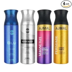 Ajmal Deodorants Combo Pack of 4