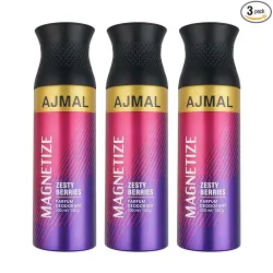 Ajmal Magnetize Deodorant Combo Pack of 3 Deodorants 200ml each
