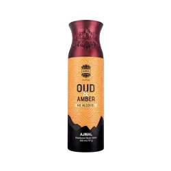Ajmal Oud Amber Non-Alcoholic Deodorant Body Spray