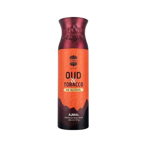 Image of Ajmal Oud Tobacco Non‑Alcoholic Deodorant Body Spray