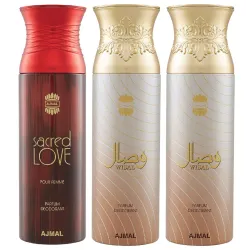 Ajmal Sacred Love Wisal Deo & Wisal Deodorant Spray