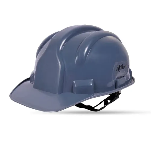 Image of Aktion AK H02_WHT Safety Helmets Rachet Type, Color: Grey, Pack of 2, IS 2925:1984