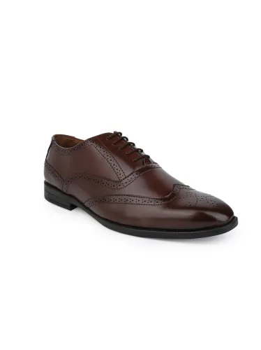 Image of Alberto Torresi Formal Wingtip Shoes Lace Up For Men 