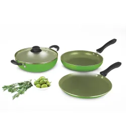 Alda Non-Stick Cookware Set – 4 Pcs