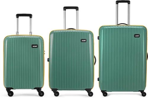 Image of ALFA  Hard Body Set of 3 Luggage 4 Wheels - Excel S+M+L Suitcase Polypropylene | 