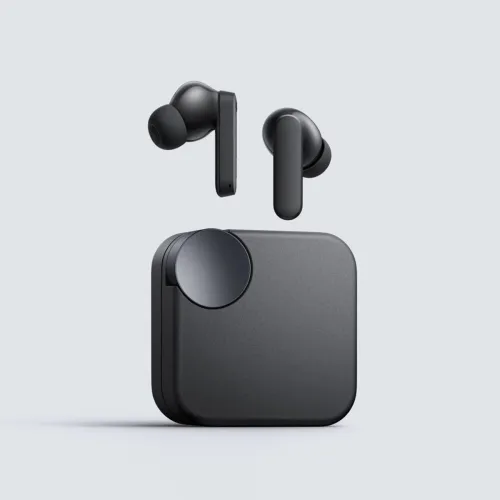 Image of Alible Buds with 4 Mics & Ultra Bass – 30H Playtime, Dark Grey