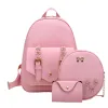 Alice Girls 3-PCS Fashion Cute Mini Leather Backpack