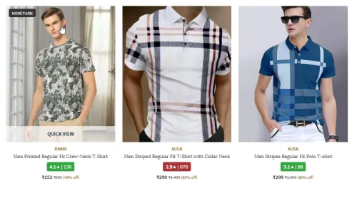 Image of All Brand Up to 90% Off On Polo Men's T-shirts starts @ 152