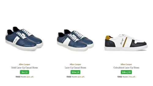 Image of Allen Cooper Brand Men's Casual Shoes @ Up to 82% Discount