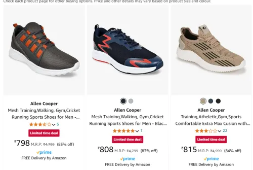 Image of Allen Copper men Footwear Upto 83% Discount