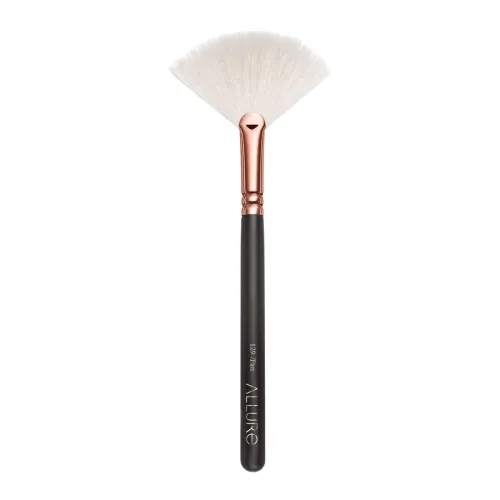 Image of Allure Synthetic Fan Brush, 25 G, Rose Gold