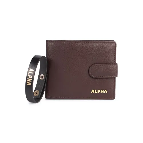 Image of Alpha Premium Leather Men's Wallet with RFID Protection Style 4