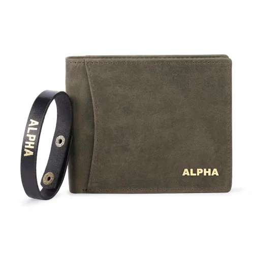 Image of Alpha Premium Leather Mens Wallet