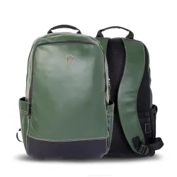 Alt Crew Premium Synthetic Leather Backpack