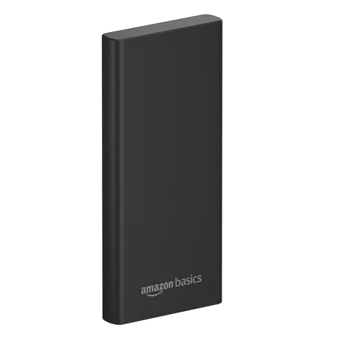 Image of Amazon Basics 10000mAh 22.5W Power Bank (Black)