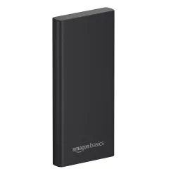 Amazon Basics 10000mAh 22.5W Power Bank (Black)