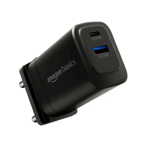 Image of Amazon Basics 30W Dual Port GaN Charger