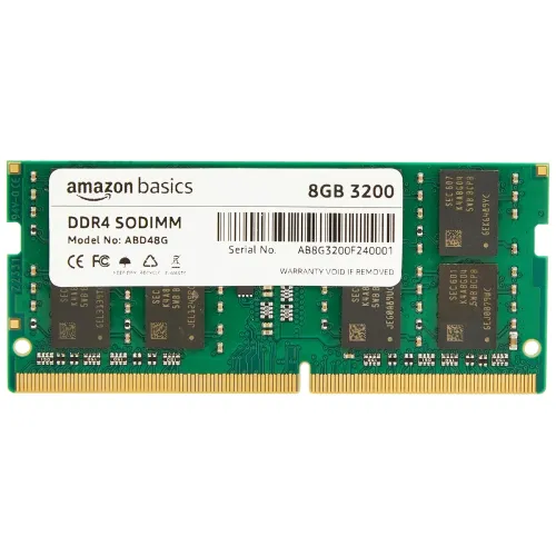 Image of Amazon Basics 3200MHz 8GB Laptop RAM