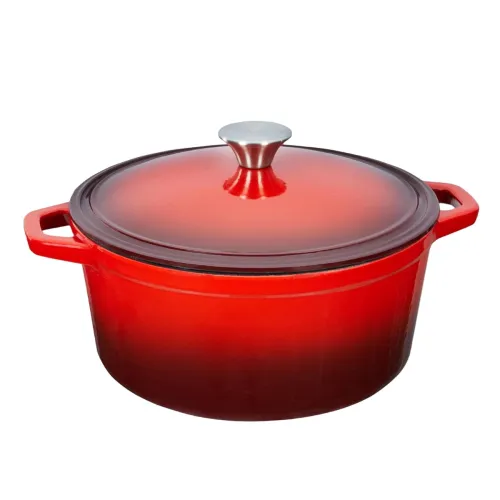 Image of Amazon Basics 4.5L Cast Iron Dutch Oven