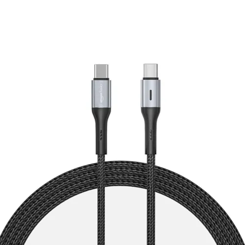Image of Amazon Basics 60W Type-C Braided Data Cable (1.