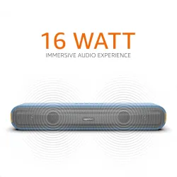 amazon basics Bluetooth Speaker 5.3 Soundbar with 16W RMS