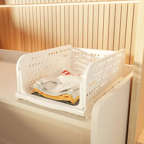 Image of Amazon Basics Clothes Organizer, 1 Piece, White