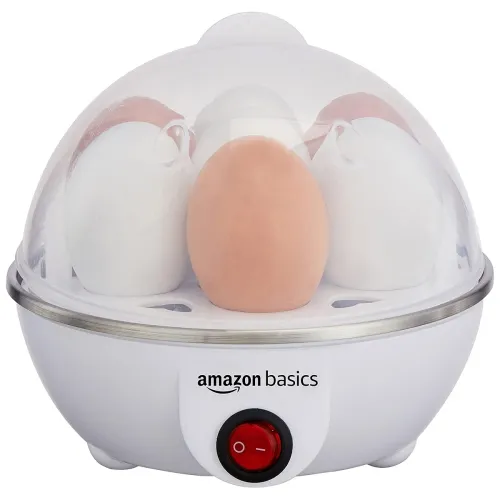 Image of amazon basics Electric Egg Boiler 3 Boiling