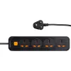 Amazon Basics Extension Board, 4 AC Socket, 1500 Watts, 250 Volts