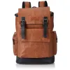 Amazon Basics Faux Leather Anti-Theft Laptop Backpack