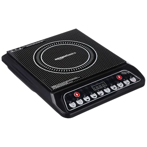 Image of Amazon Basics Induction Cooktop with 1400-Watt Power