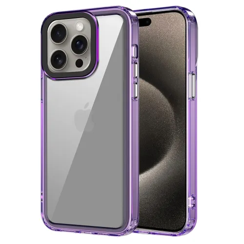 Image of Amazon Basics iPhone 15 Pro Back Case – Space Purple