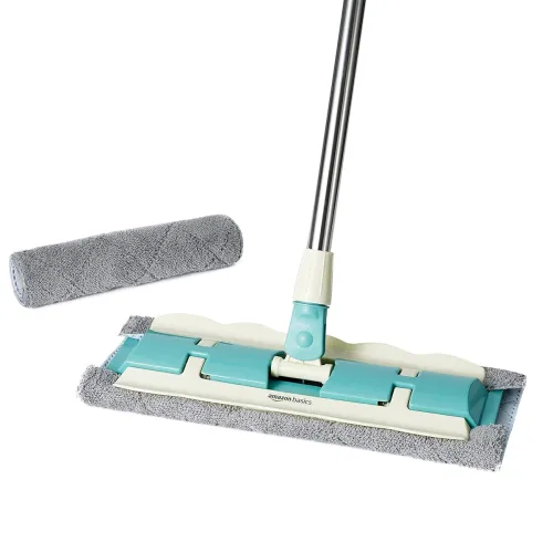 Image of Amazon Basics Microfibre Flat Mop