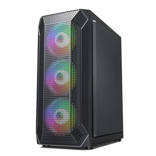 Image of Amazon Basics Mid Tower Gaming Cabinet