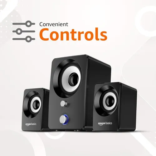 Image of amazon basics Multimedia Speaker | USB Powered |
