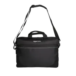 amazon basics Port Laptop Carry Case/Messenger Bag For Office Or College | Detachable Strap (16 L)