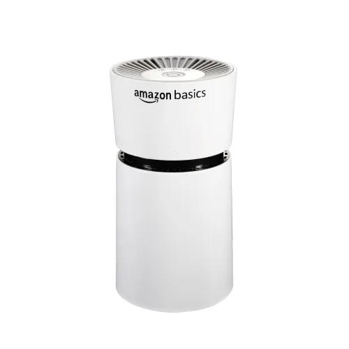 Image of Amazon Basics Portable Air Purifier with H13 HEPA Filter and Smart Ionizer Function