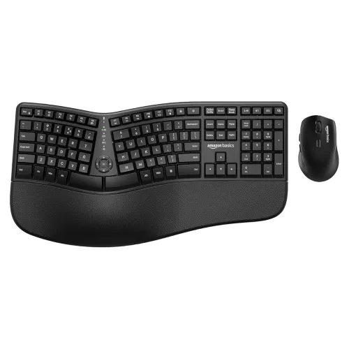 Image of Amazon Basics Pro Wireless Keyboard & Mouse Combo