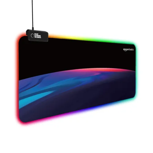 Image of Amazon Basics RGB Gaming Mouse Pad
