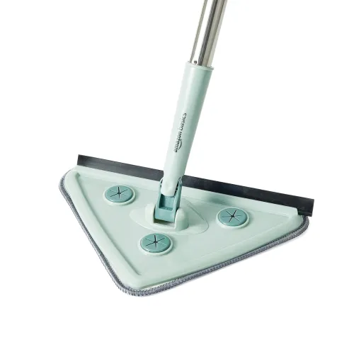 Image of Amazon Basics Rotatable Triangle Mop with Long Handle