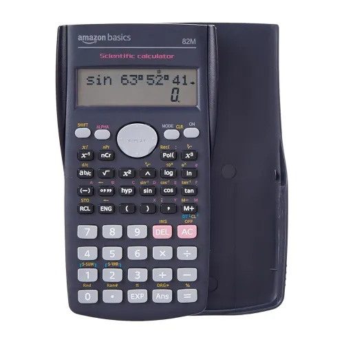 Image of Amazon Basics AB-82MS 240 Functions and 2-Line Display Scientific Calculator
