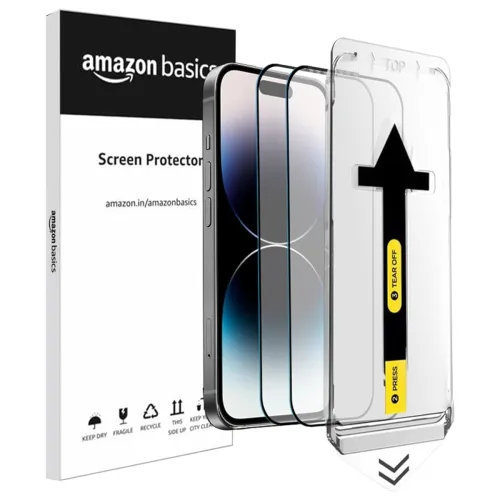 Image of amazon basics Screen Protector for iPhone 14 Pro