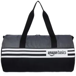 Amazon Basics Sports Duffle Bag Black