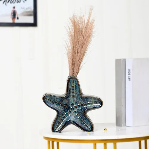 Image of Amazon Basics Star Fish Shape Flower Pot
