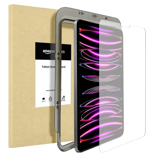 Image of amazon basics Tempered Glass Screen for iPad
