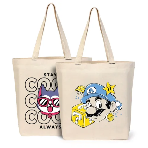 Image of Amazon Brand- Eono, 100% Cotton Cloth Bag