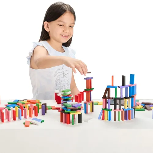 Image of Amazon Brand - Jam & Honey Wooden Blocks 