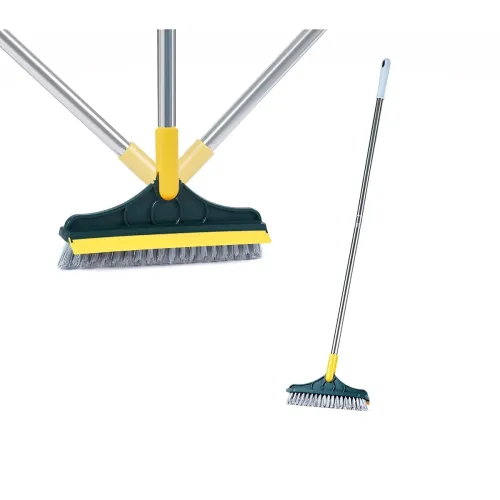 Image of Amazon Brand - Presto! 2-in-1 Bathroom & Floor Cleaning Brush