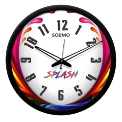 Amazon Brand - Solimo 12-inch Sensation Wall Clock