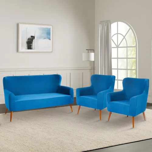 Image of Amazon Brand - Solimo 5 Seater (3+1+1) Sofa Cover Set